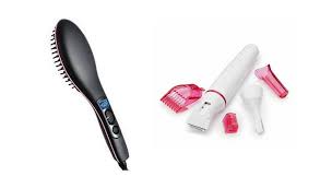 Perie indreptat parul + trimmer electric