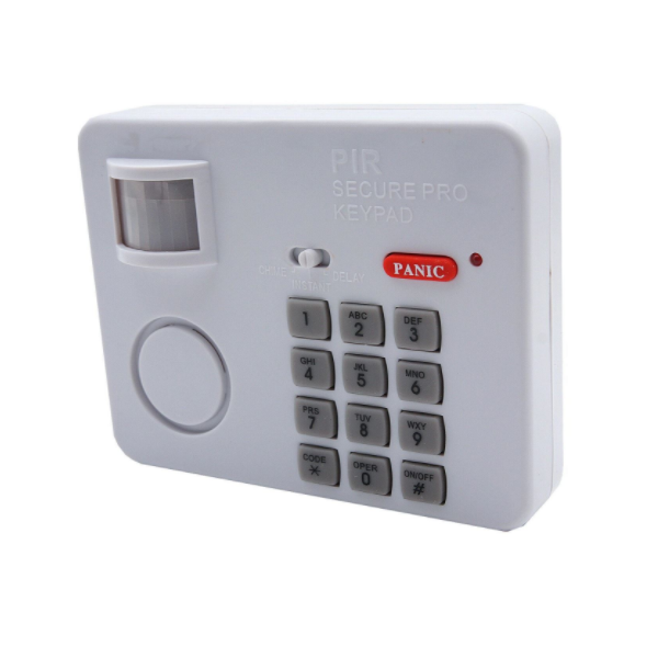 Alarma wireless cu senzor de miscare si cod de blocare/deblocare