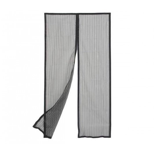 Perdea magnetica anti-insecte, dimensiunea 210x100 cm NEGRU/MARO