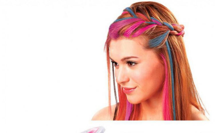 set2x Vopsea fara amoniac pentru suvite de par colorate