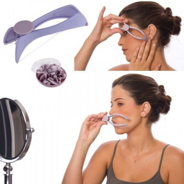 set 2x Epilator cu ata pentru fata si corp