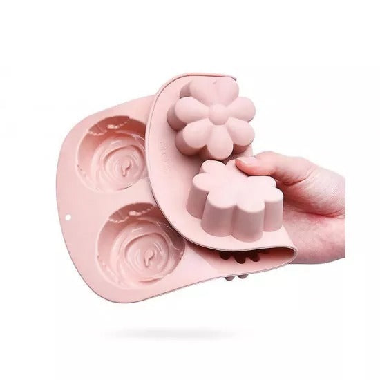 Forma din silicon pentru 6 briose