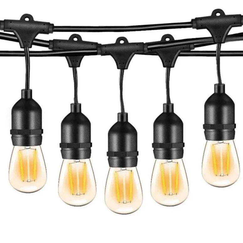 Ghirlanda luminoasa 10 metri 10 becuri alimentare 220 v