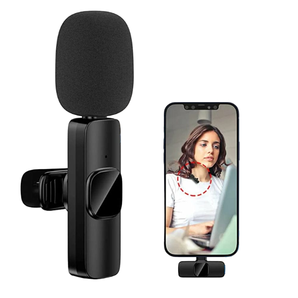 Microfon wireless tip lavaliera conector USB