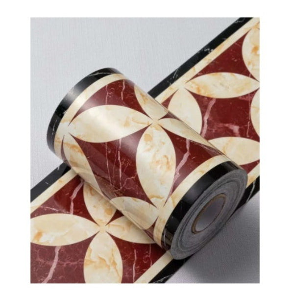 Set 2x Autocolant decorativ 10 cm x 500 cm, model floare