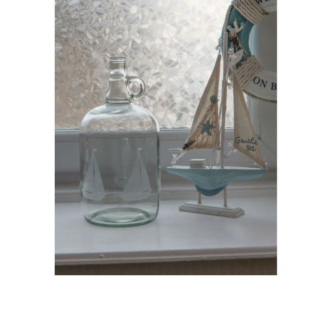 Set 2x Folie geam cu efecte geometrice, 45 cm x 300 cm