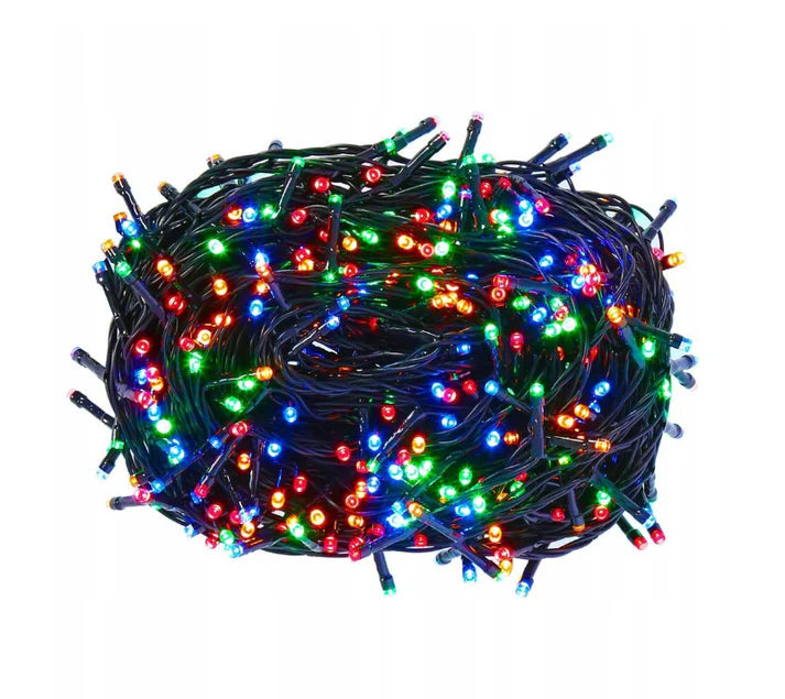 Instalatie liniara de 100 m pentru Sarbatori, diverse culori, conectare 220V