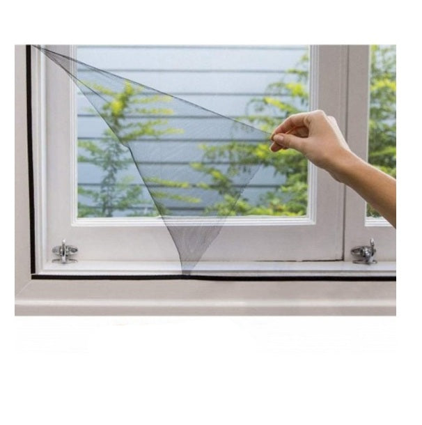 Set 2 Plase anti insecte pentru geam, NEGRU sau ALB