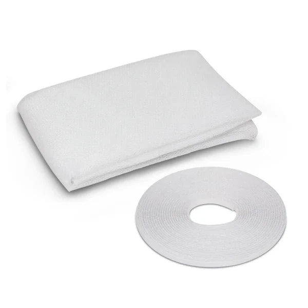 Plasa de geam impotriva insectelor, dimensiuni 150x180cm ALB