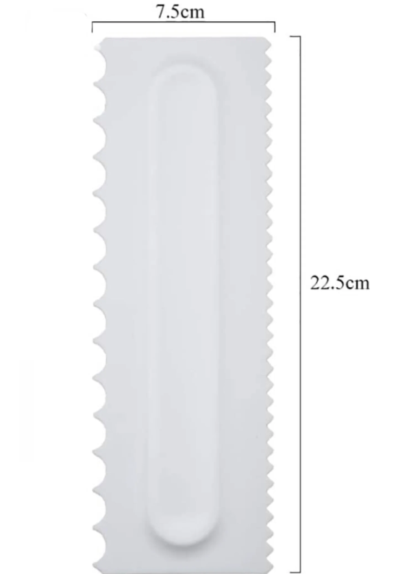 Set 4 raclete decorare tort, 8 modele diferite
