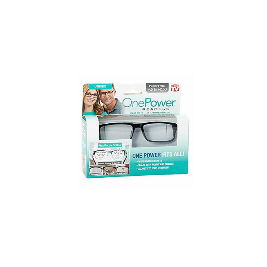 Ochelari pentru citit cu dioptrii variabile, +5/+2.5 One Power
