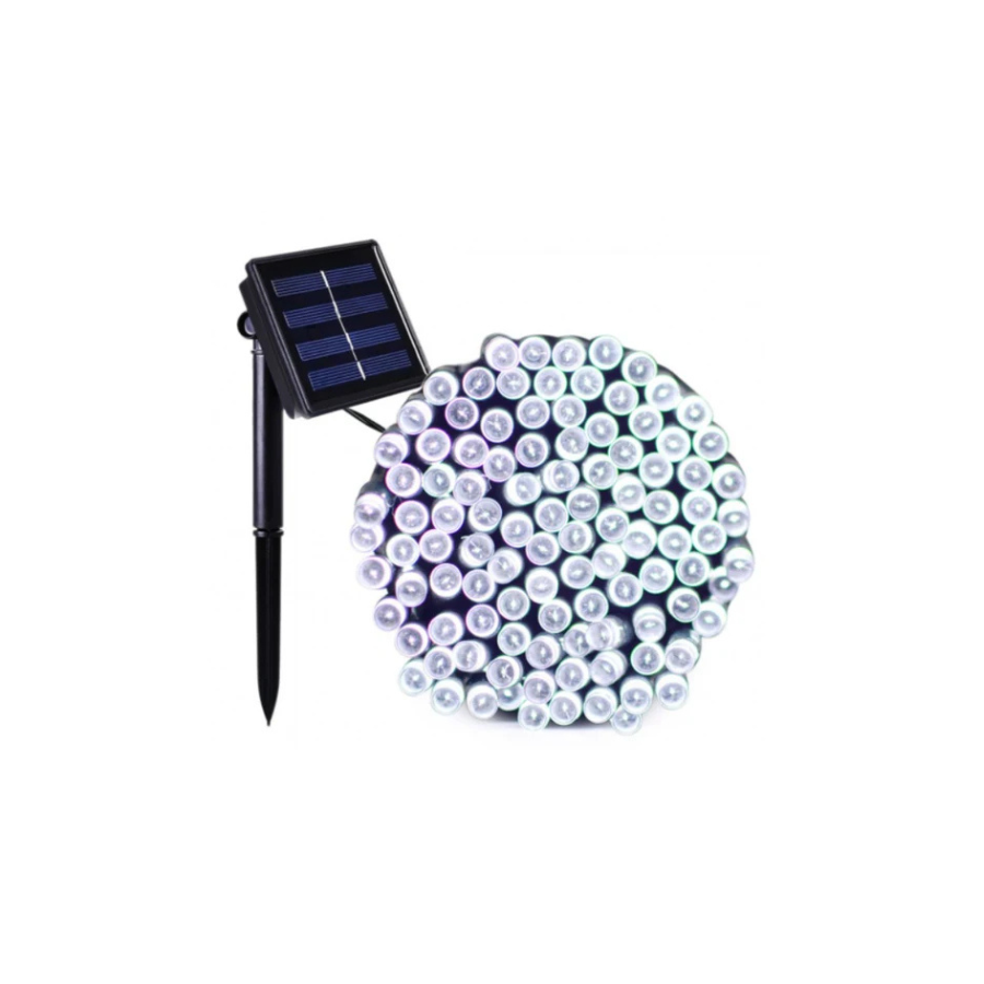 Sir solar 33 metri 300 LED, multicolor, alb rece, alb cald