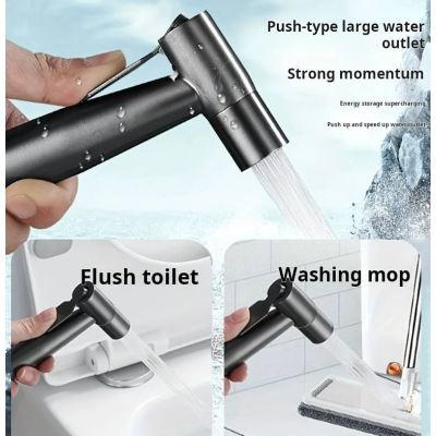 Set Dus Igienic pentru Bideu sau Vas WC cu furtun extensibil