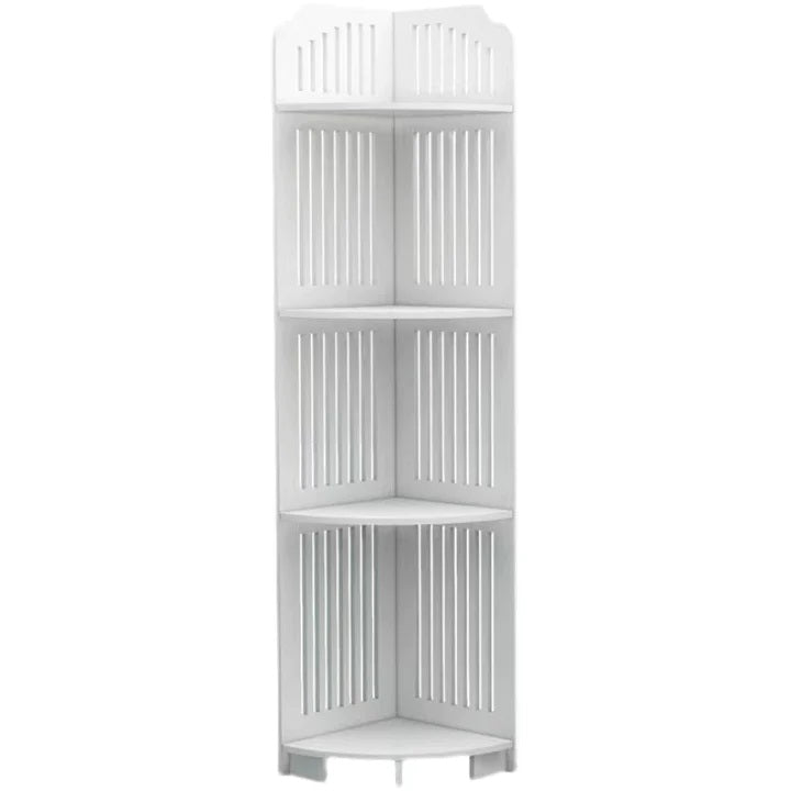 Suport cu 4 etajere depozitare pentru baie