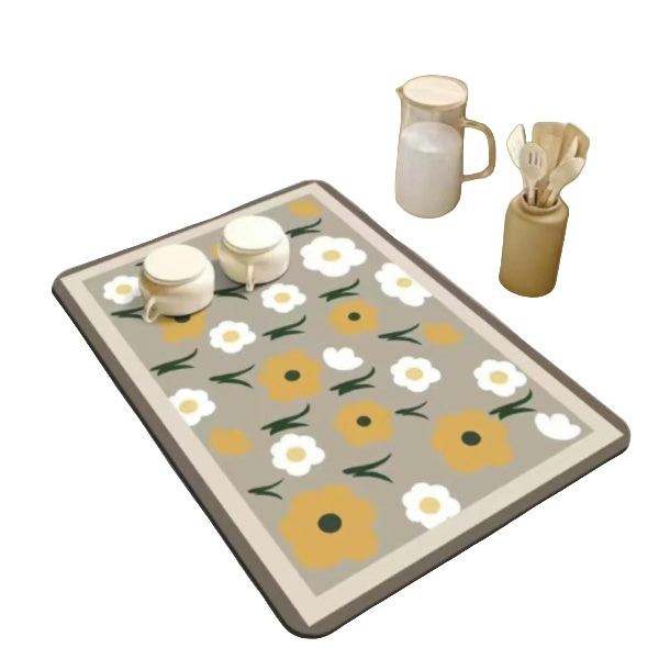 Set 2 covorase de bucatarie cu uscare rapida, 40x30 cm