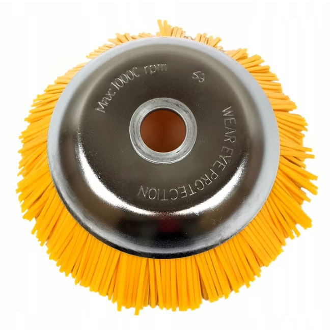 Disc tip perie-matura rotunda pentru motocoasa 200mm, pentru curatarea suprafetelor