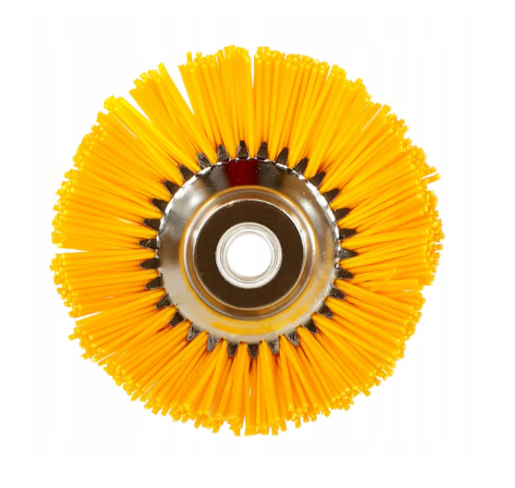 Disc tip perie/matura rotunda pentru motocoasa 200mm, pentru curatarea suprafetelor + CADOU Ochelari protectie