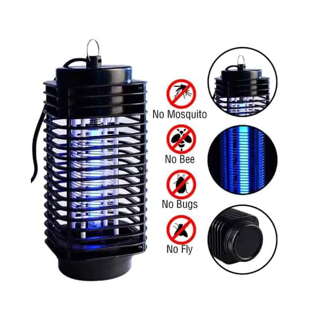 Perdea magnetica anti insecte 210 x 100 cm - model fluturi + Lampa UV anti-insecte, aparat anti insecte