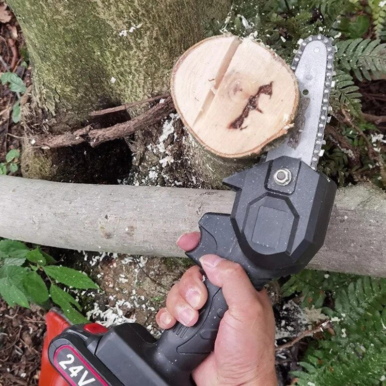 Mini drujba cu 2 acumulatori, lama de 6 inch