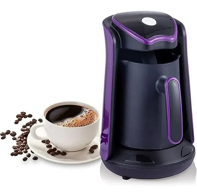 Aparat Electric pentru Cafea Turceasca cu Design Elegant, Oprire Automata, Putere 600W
