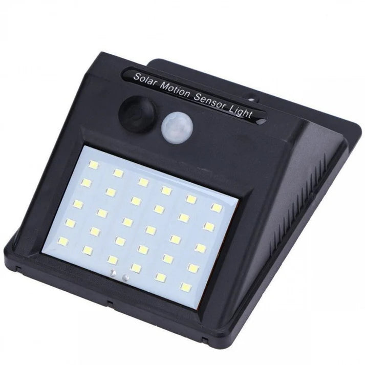 Numar de casa solar cu led + Lampa solara de perete cu senzor miscare 30 LED