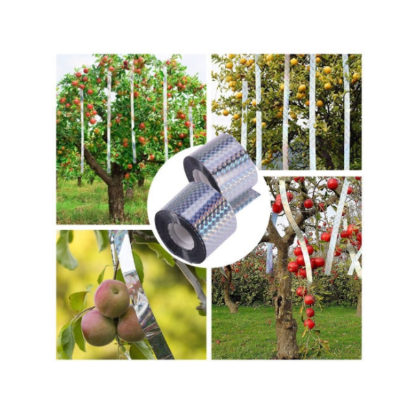 Set 2 role 35m banda holografica impotriva pasarilor - porumbei, grauri, vrabii