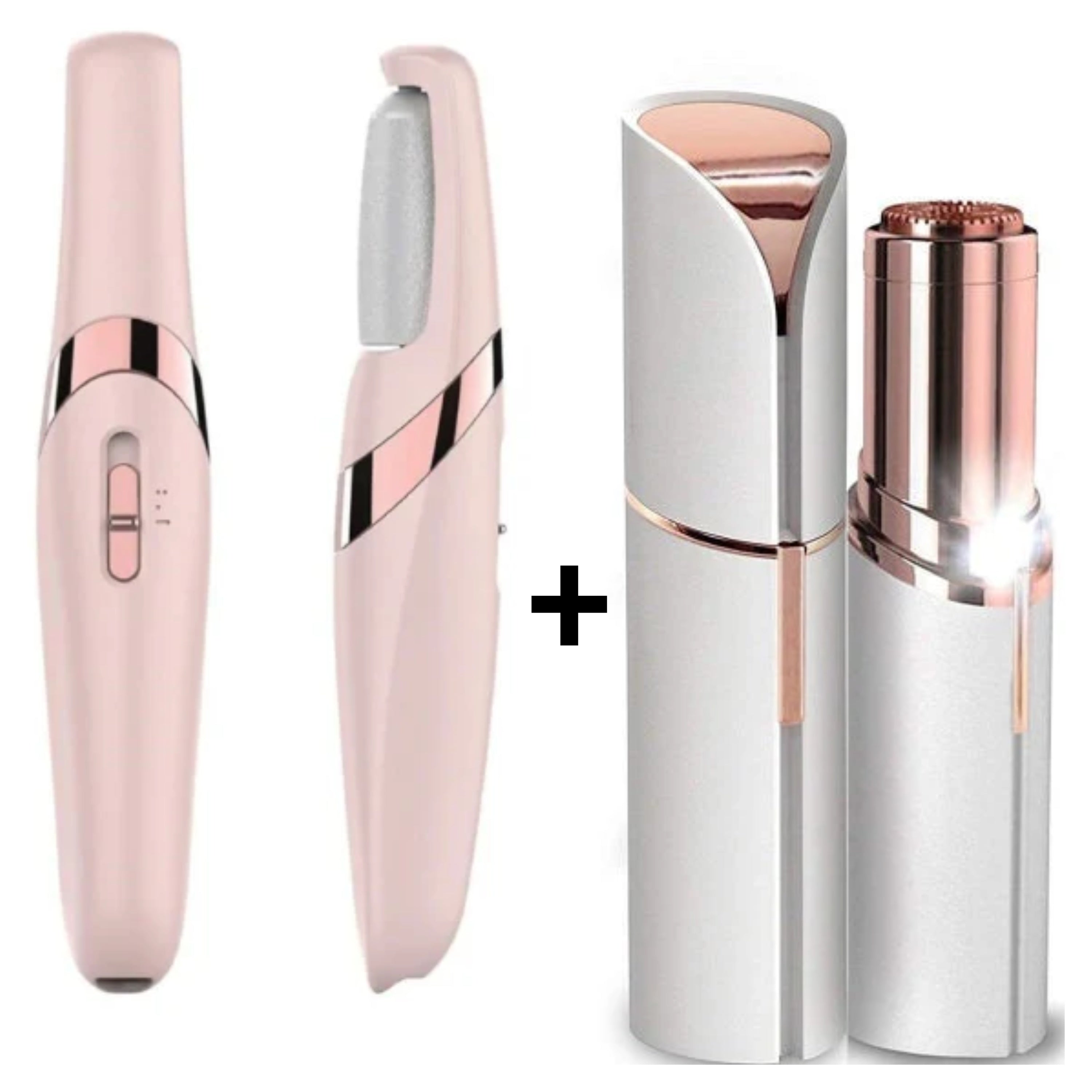 Aparat pentru ingrijire si curatare calcaie + Epilator facial