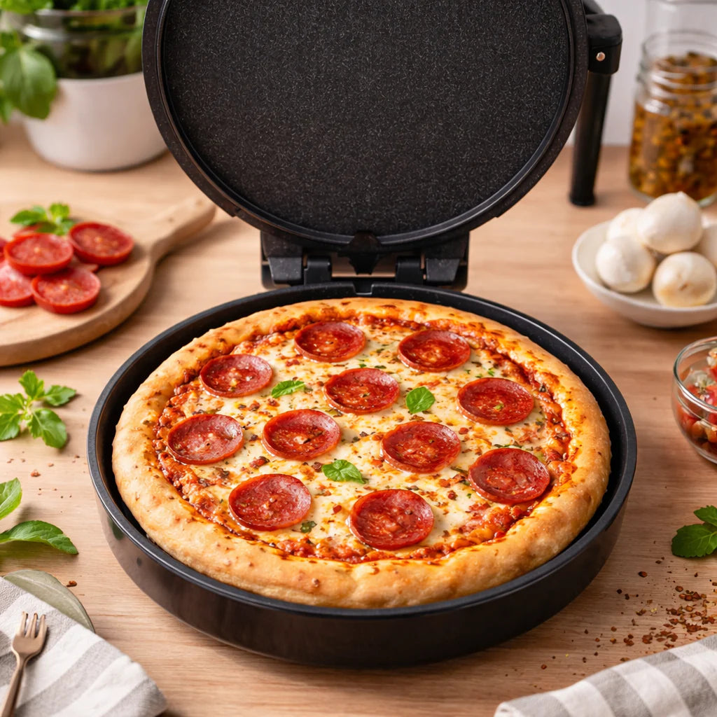 Aparat pentru preparat Pizza, 1600 W, diametru 30 cm