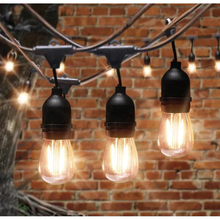 Ghirlanda luminoasa 10 metri 20 becuri alimentare 220 v