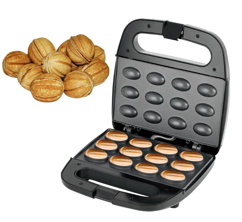 Aparat Electric de Nuci, Placa Dubla de Incalzire ,Capacitate 12 Nuci , 850W