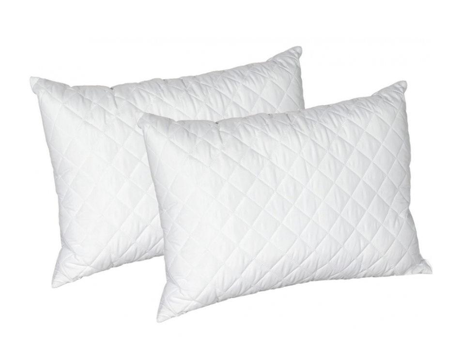 Set 4 perne, 3+1 gratis, umplutura de puf siliconat, antialergica, 50 x 70 cm