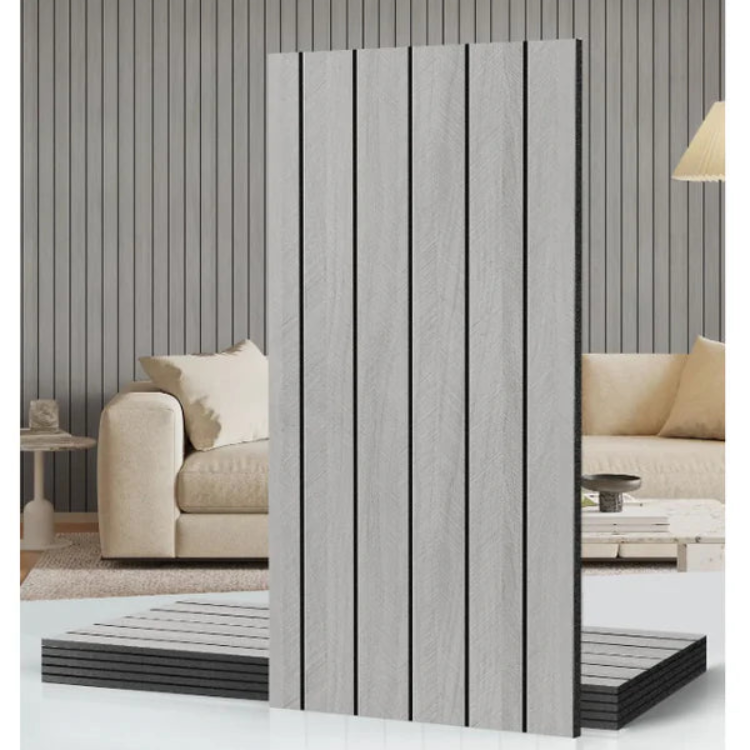 Set 10 placi Tapet decorativ autoadeziv, aspect lemn vertical, 30x60cm, model 3D modern, pentru perete interior