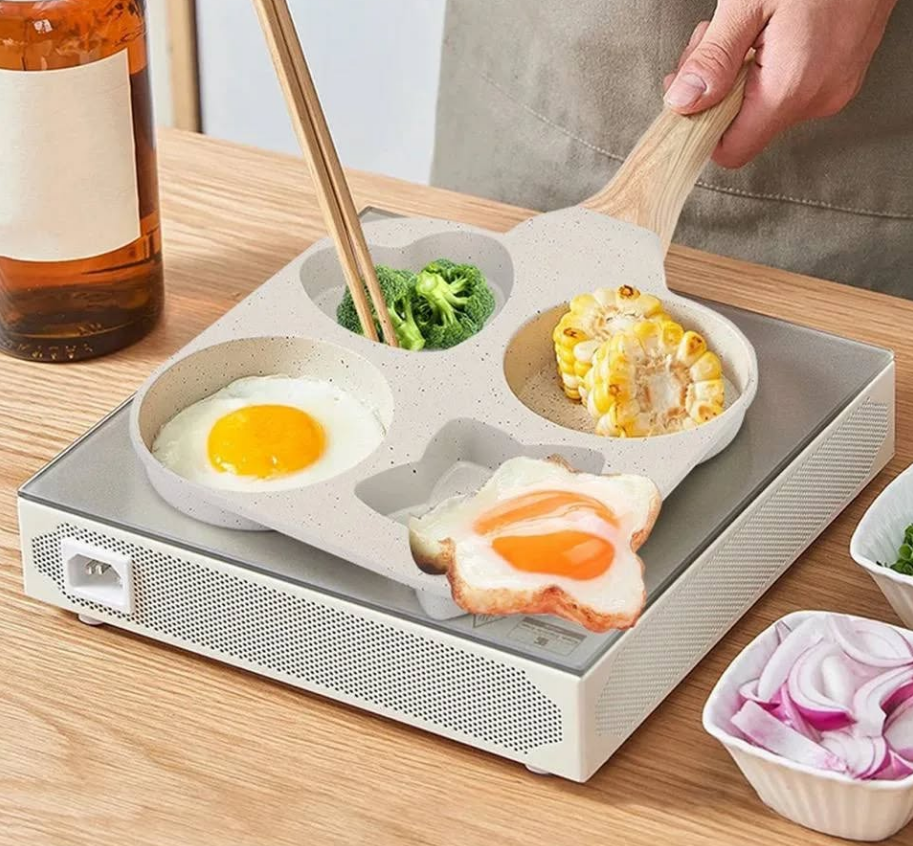 Tigaie anti-aderenta, 4 forme, 21.5x3.5.21.3 cm