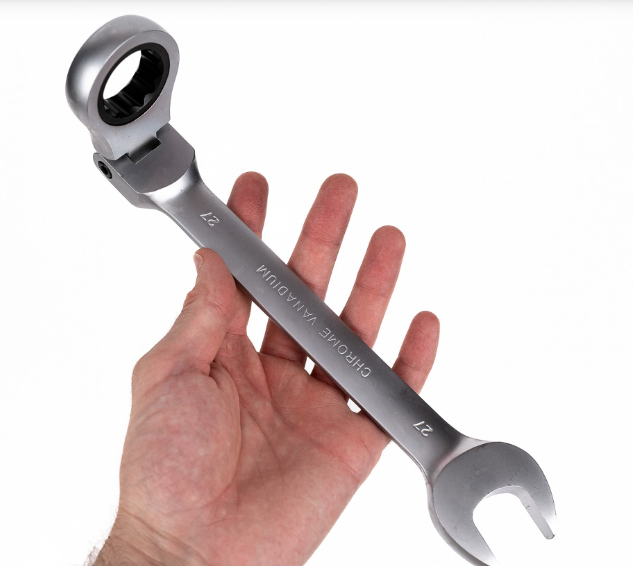 Trusa 22 piese chei combinate Crom-Vanadium KrafTRoyal, fixe si inelare articulate, 6 - 32 mm