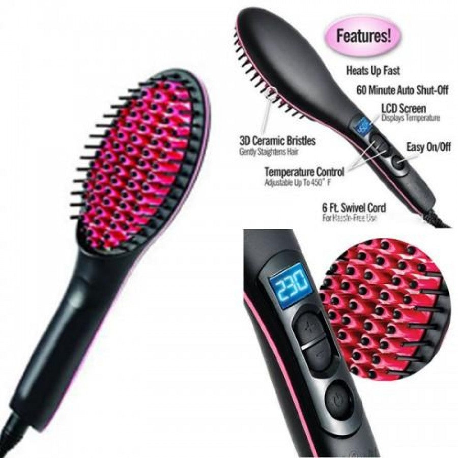 Perie de par ceramica de indreptat parul simply straight artifact