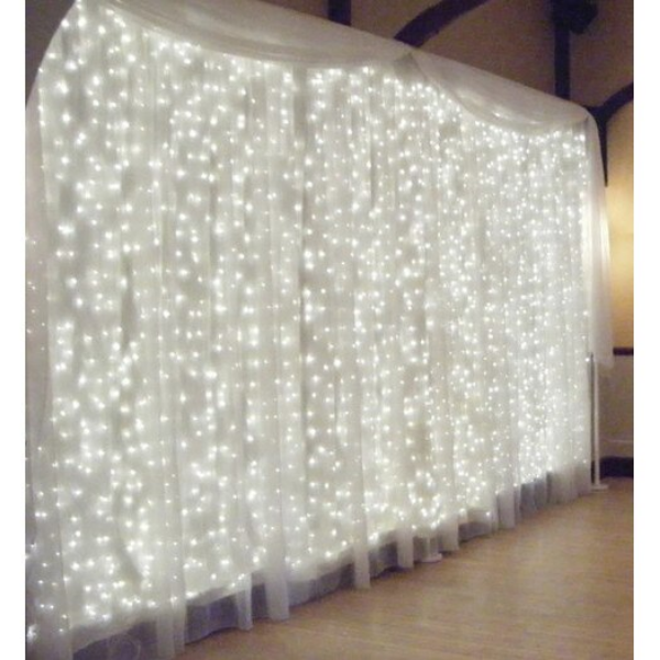 Instalatie perdea-ploaie 132 LED 3x1 m
