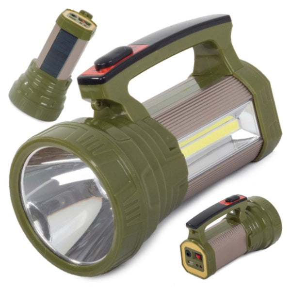 Lanterna led cu panou solar de 5w