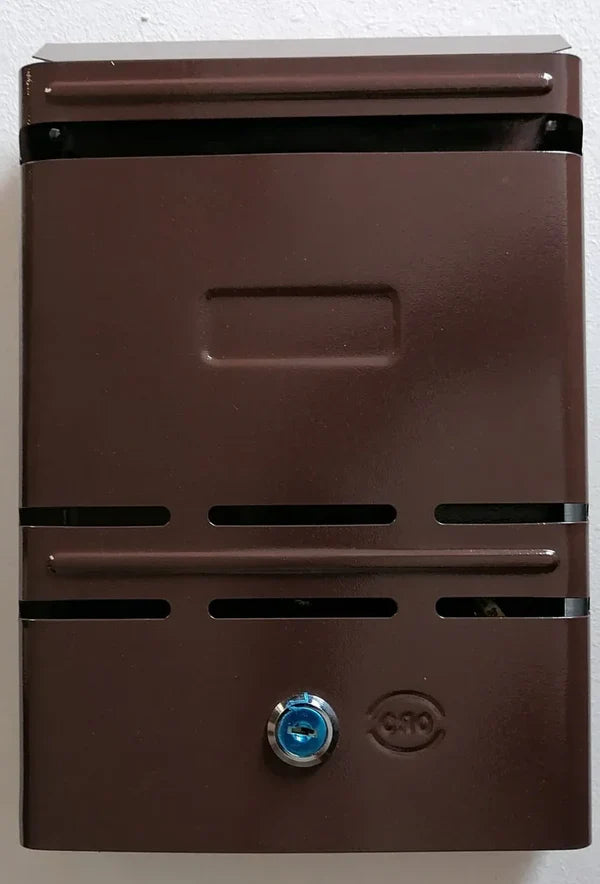 Numar de casa solar + Cutie postala, metalica