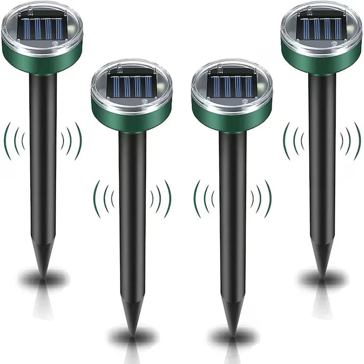Set 4 aparate ultrasunete pentru rozatoare, solare