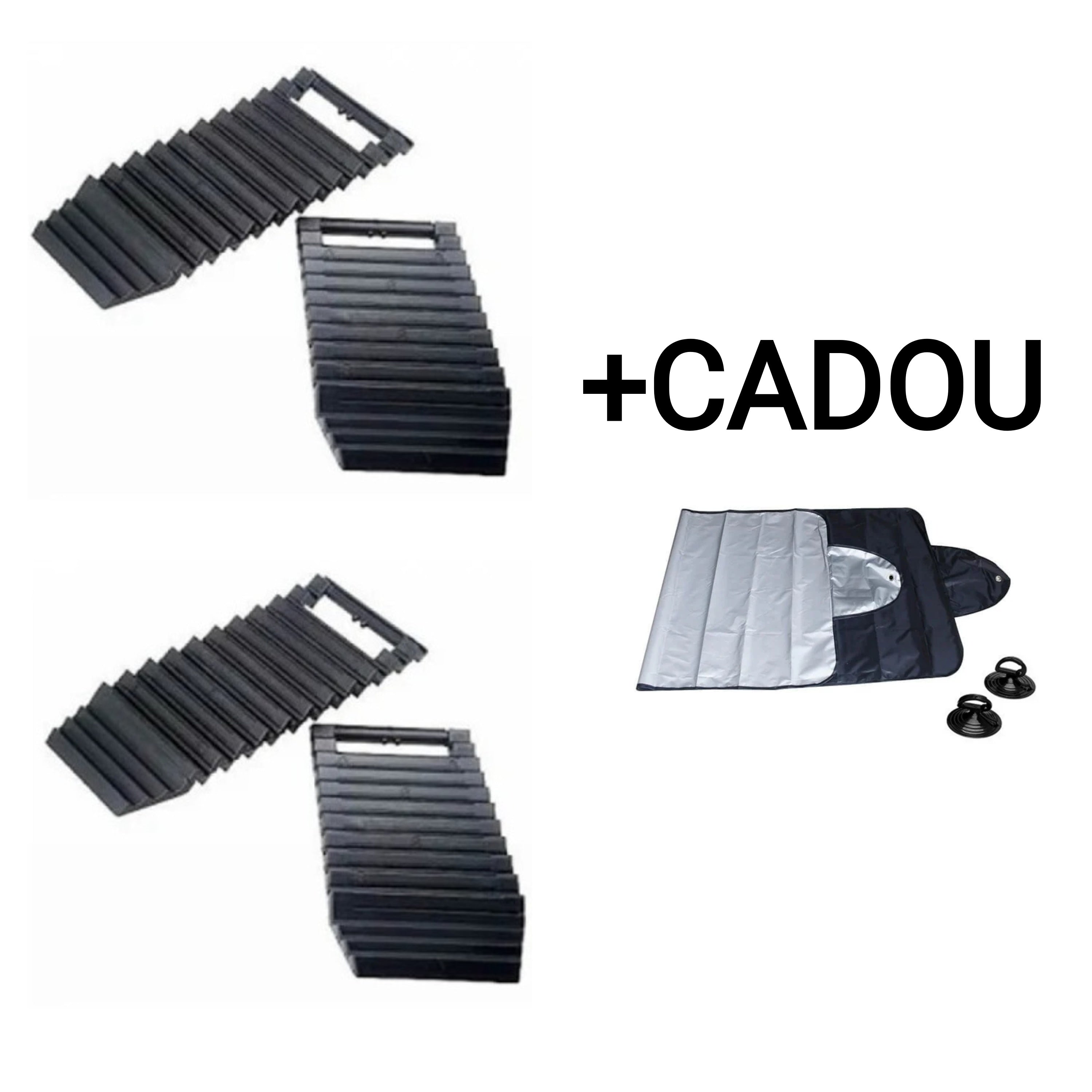 Set 4 senile antiderapante + Cadou Prelata auto pentru parbriz