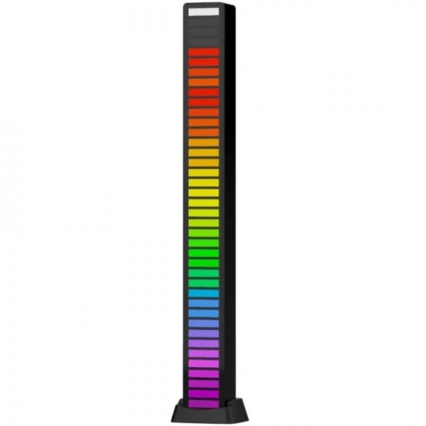 Lumini de Ritm LED RGB cu Activare Sonora, Reincarcabile, Lumina Ambientala