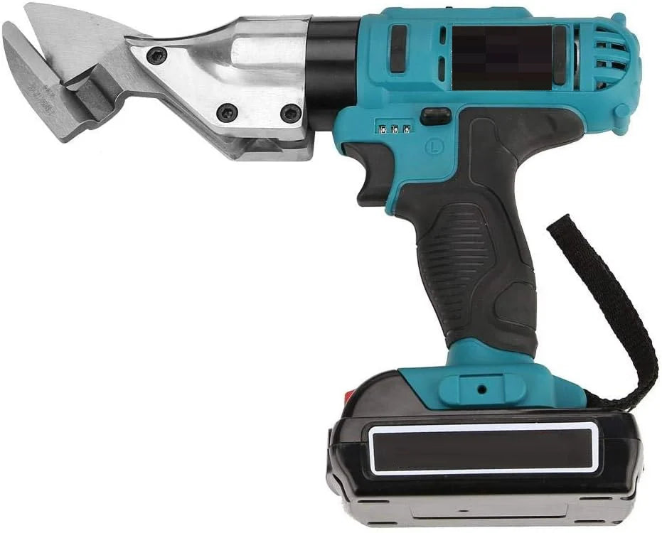 Foarfeca electrica de taiat tabla cu 2 acumulatori