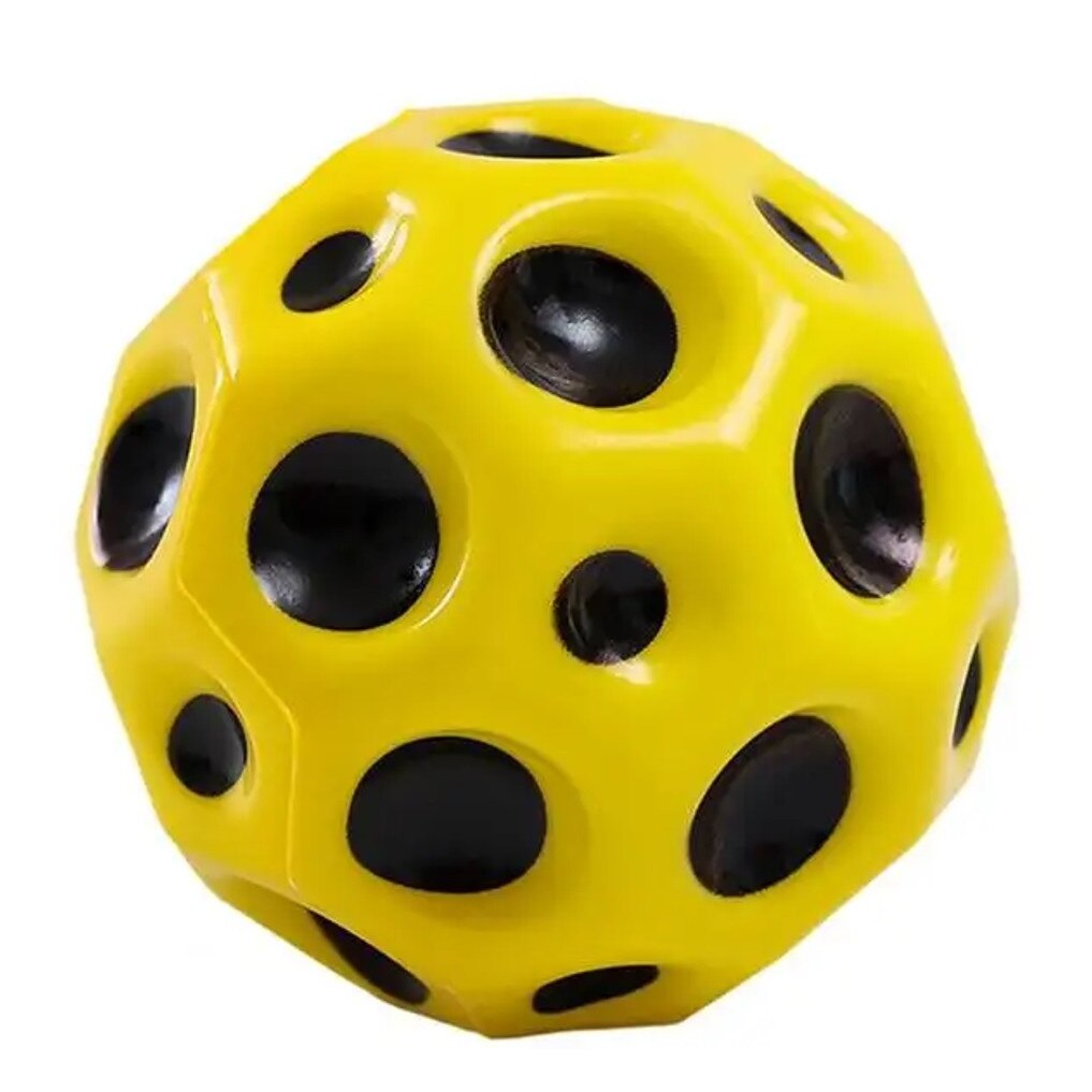 Set 3 Minge Saltareata, Space Moon Ball, 7 cm