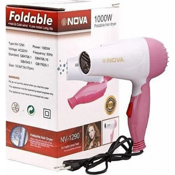 Uscator de Par Pliabil  1000 W,  format compact pentru calatorii