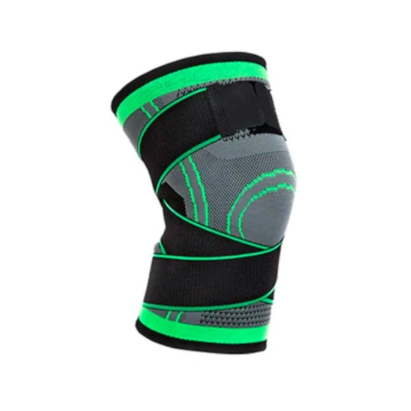 Set 2 x genunchiera elastica ajustabila cu bretele elastice, bandaj pentru genunchi cu compresie